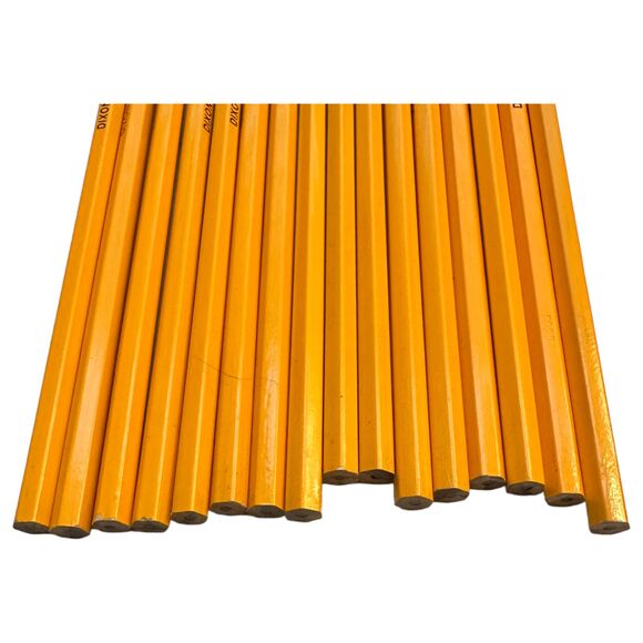 Vintage Dixon No. 2 HB Pencils Lot of 16 unused - Picture 4 of 4